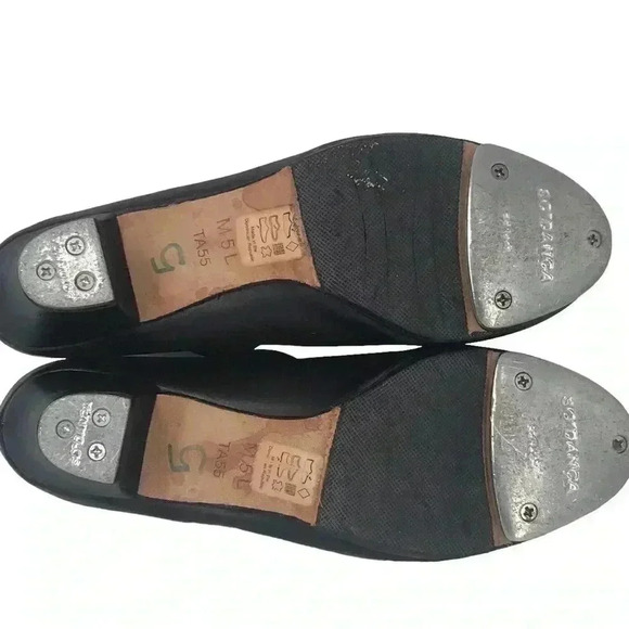 SO DANCA TAP SHOES WOMENS 5 TARA TA55 1.5" HEEL MEDIUM RETAIL $75 - Picture 3 of 16